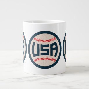 Team USA Baseball Large Coffee Mug