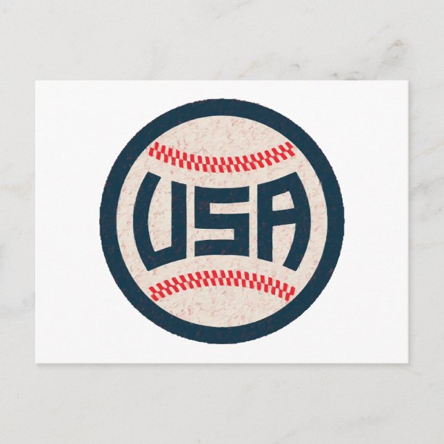 Team USA Baseball Postcard (Front)