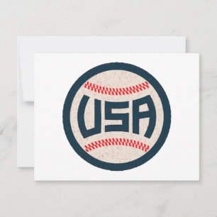 Team USA Baseball Save The Date