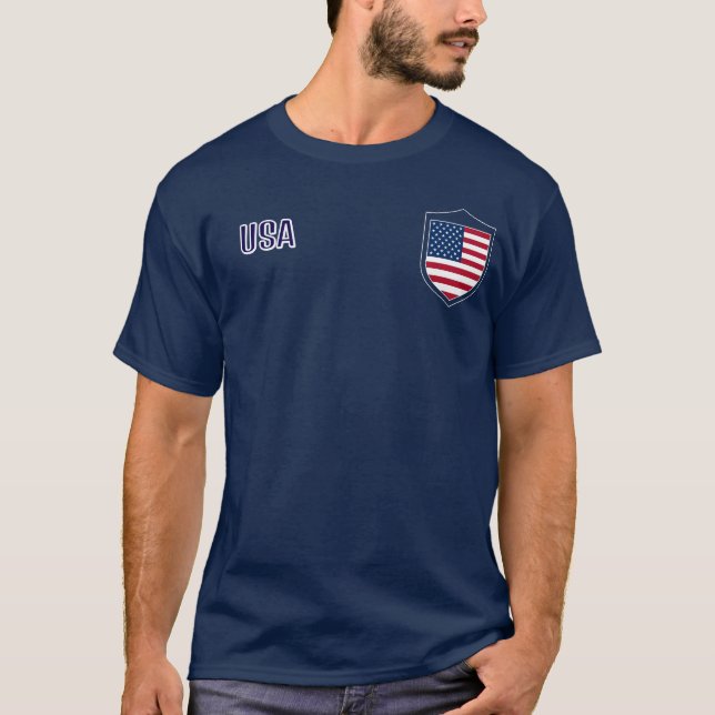 Team USA Soccer supporter tee (Front)