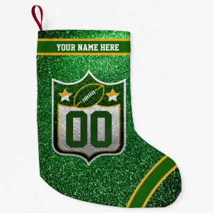 Team USA Sports Green Bay Wisconsin Football Small Christmas Stocking