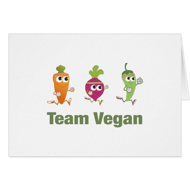 Team Vegan (Front Horizontal)