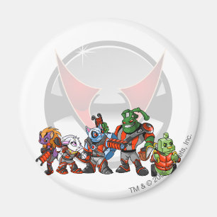 Team Virtupets Space Station Group Magnet