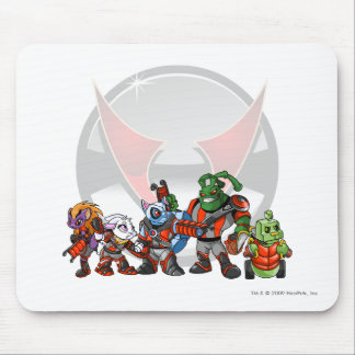 Team Virtupets Space Station Group Mouse Mat