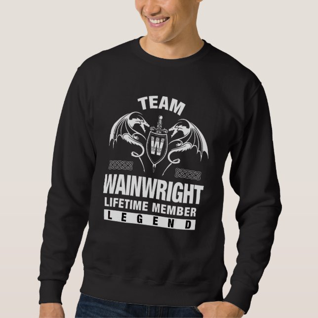 Team Wainwright Lifetime Member Sweatshirt (Front)