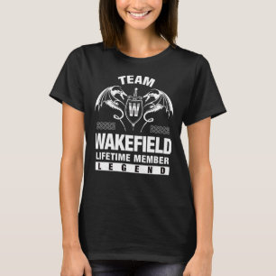 Team Wakefield Lifetime Member T-Shirt