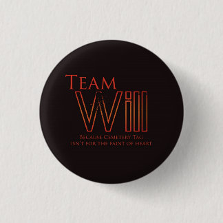 Team Will 3 Cm Round Badge