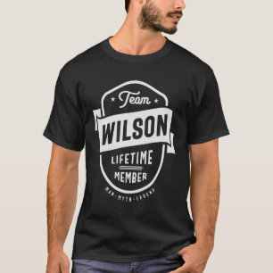 Team Wilson Lifetime Member Funny Name Wilson T-Shirt