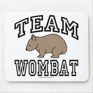 Team Wombat Mouse Mat
