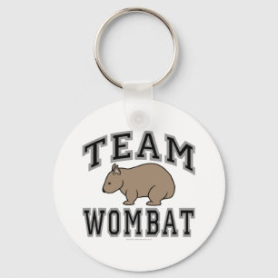 Team Wombat V Key Ring