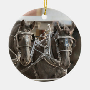 Team Work Ceramic Tree Decoration