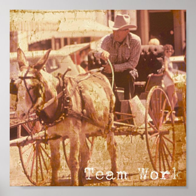 Team Work Poster (Front)