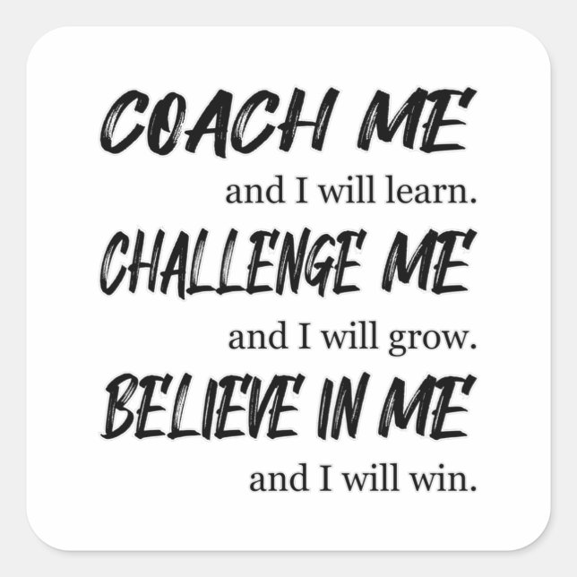 Team Work Spirit Job Awesome Team Player Gift Square Sticker (Front)