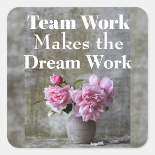 Team Work Sticker