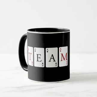 TEAM WORK. TOGETHER TEAM UP TO WIN. OFFICE Mug