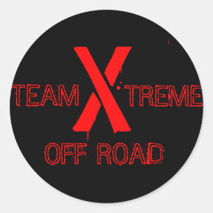 team xtreme classic round sticker