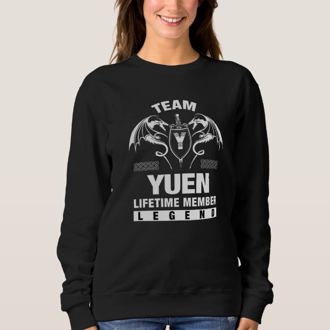 Team Yuen Lifetime Member Sweatshirt (Front)