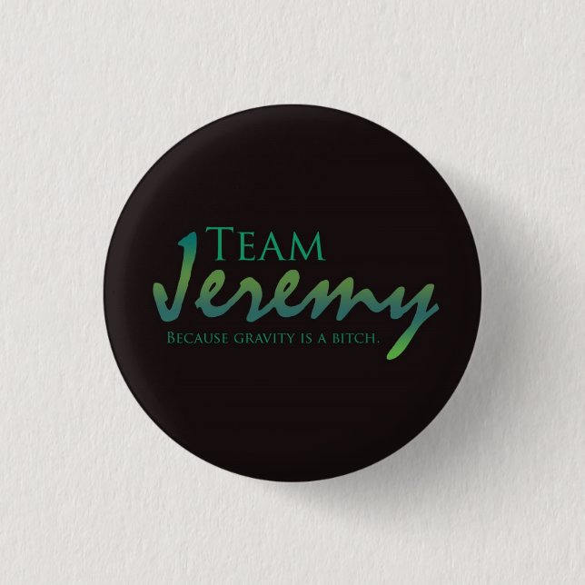 TeamJeremy 3 Cm Round Badge (Front)