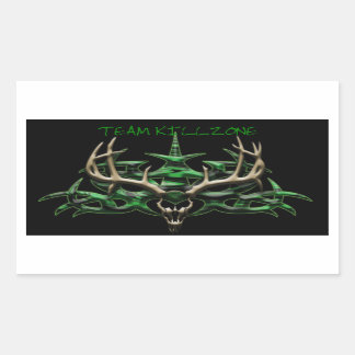 teamkillzone rectangle decal rectangular sticker
