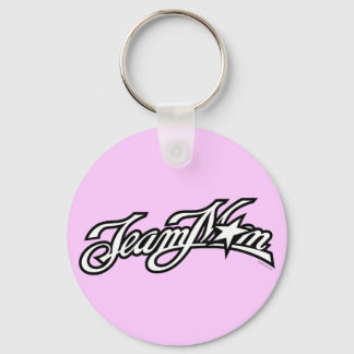 TeamMom Black Logo Key Ring