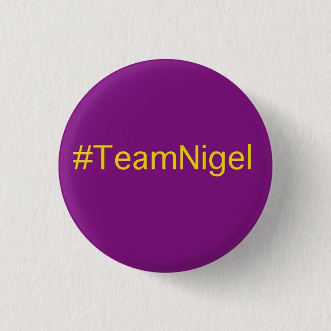 TeamNigel badge (Front)