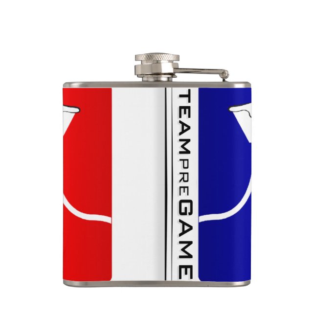 TEAMpreGAME Flask (Back)
