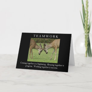 Teamwork Cards | Zazzle UK