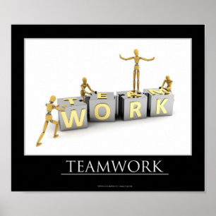 Teamwork Concept - Poster