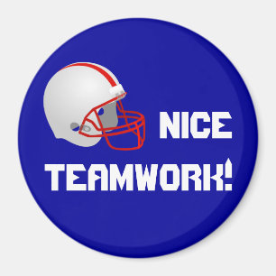 Teamwork - Football Magnet