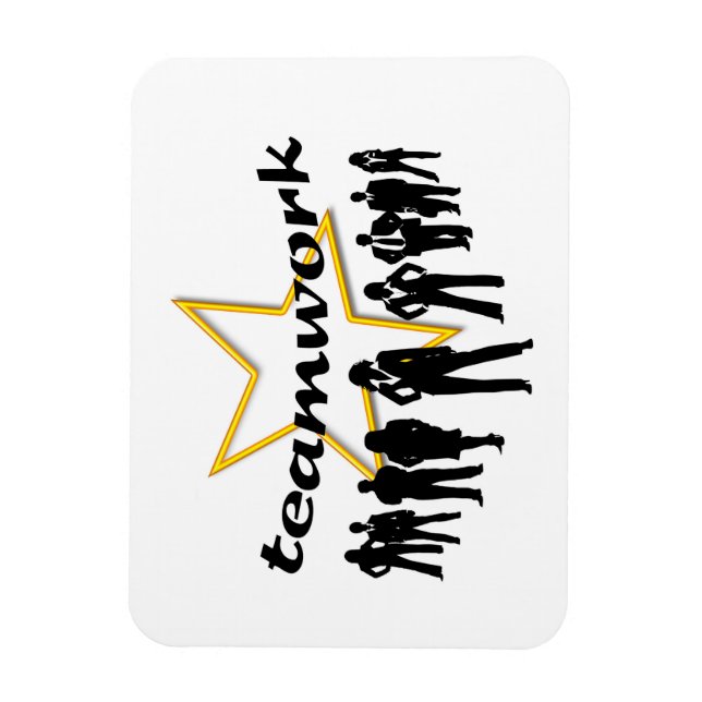 Teamwork Magnet (Vertical)