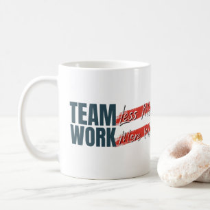 Teamwork Motivational Office Corporate Gift Coffee Mug