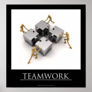 Teamwork Motivational Poster