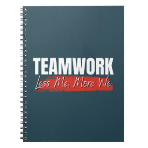 Teamwork Office Business Corporate Coworker Gift Notebook