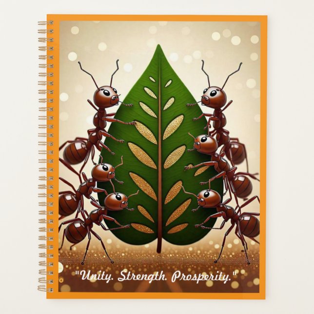 "Teamwork Tales" Planner (Front)