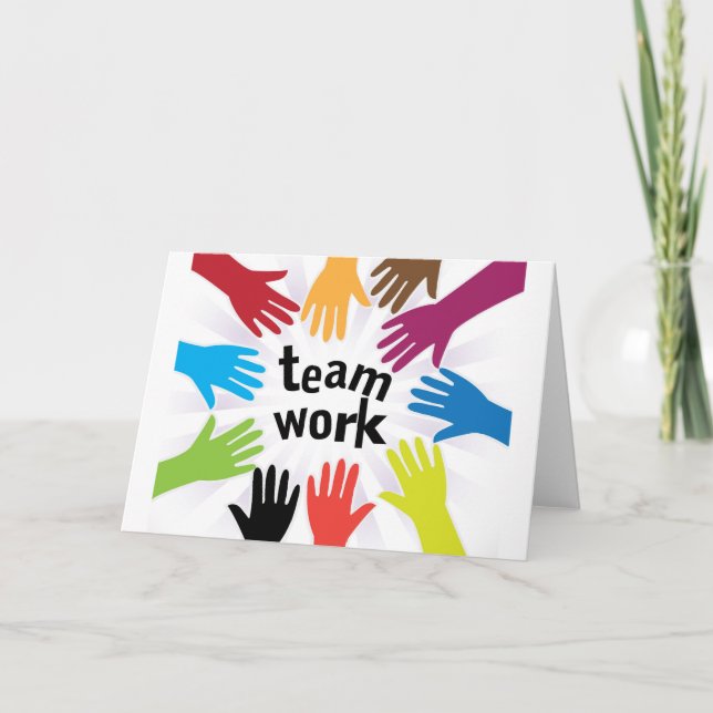 TeamWork Thank You Card (Front)