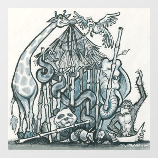 Teamwork Window Cling