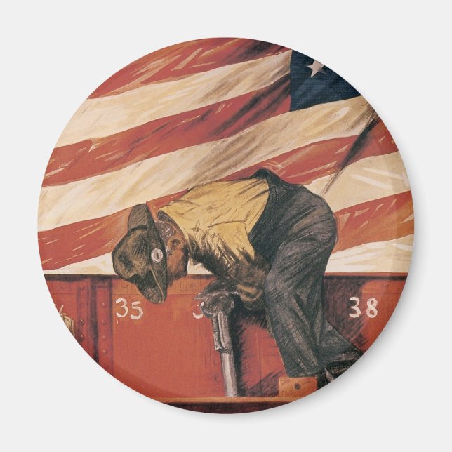 Teamwork Wins Magnet (Front)