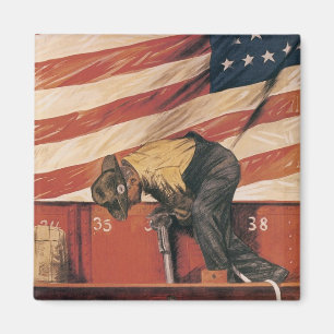 Teamwork Wins Magnet