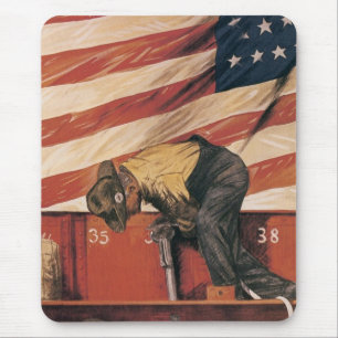 Teamwork Wins Mouse Mat