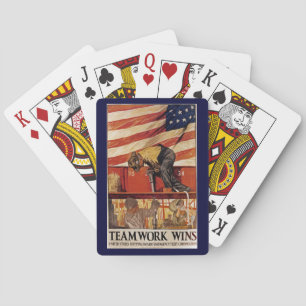 TeamWork Wins Playing Cards