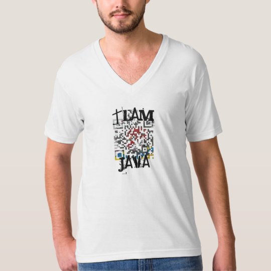 TeanJava T-shirt worn by Team Java members only