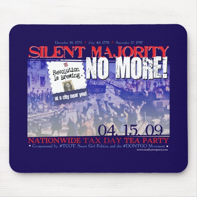 Teaparty Mousepad (Front)