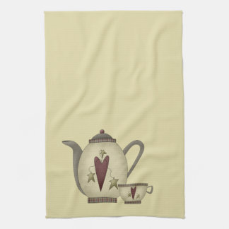 Teapot and Teacup Tea Towel
