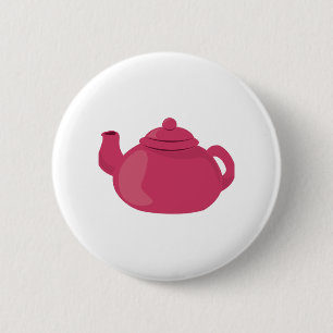 TeaPot_Base 6 Cm Round Badge