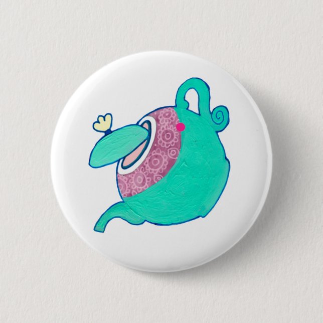 Teapot Button (Front)