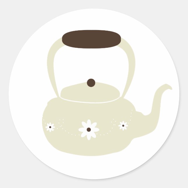 Teapot Coordinating Envelope Seals (Front)