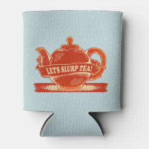 Teapot Funny Drinking Tea Can Cooler