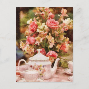 Teapot - More tea Milady Postcard