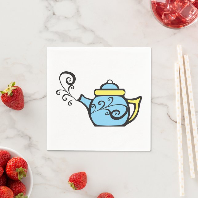 Teapot Paper Napkins (Creator Uploaded)
