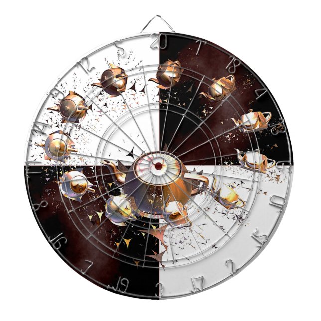 Teapot Party Dartboard (Front)